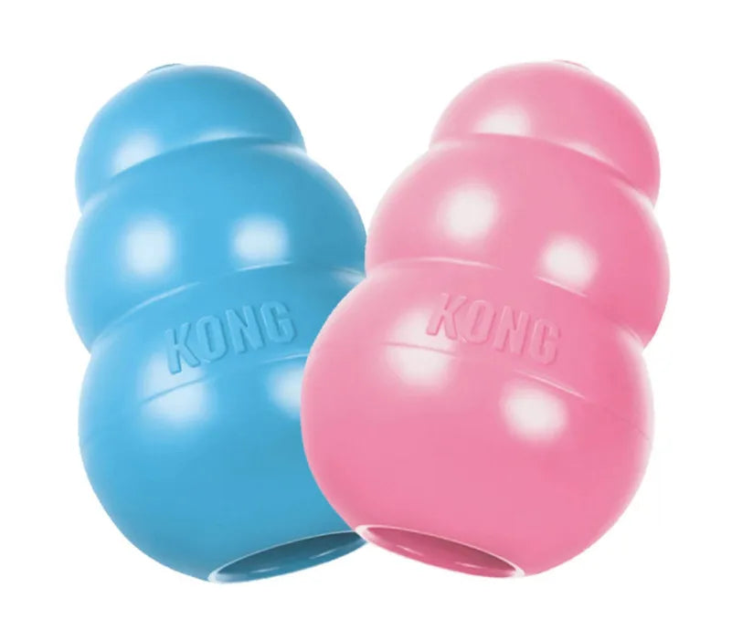 KONG Puppy – Jouet à Mâcher en Caoutchouc Naturel