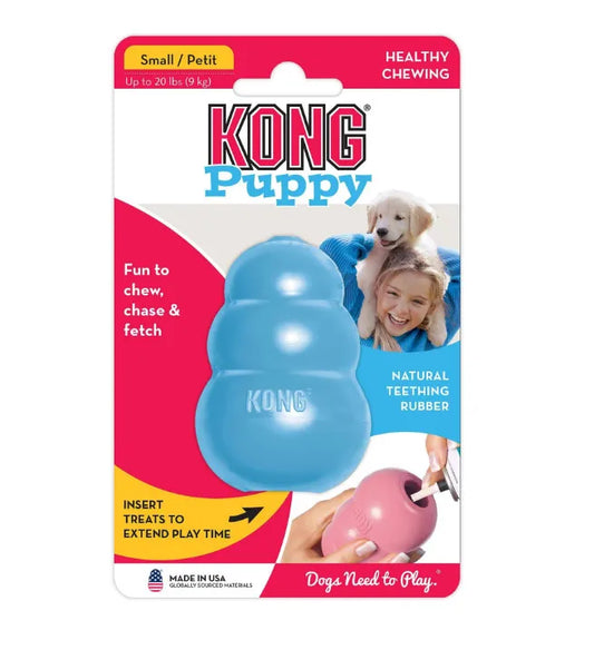KONG Puppy – Jouet à Mâcher en Caoutchouc Naturel