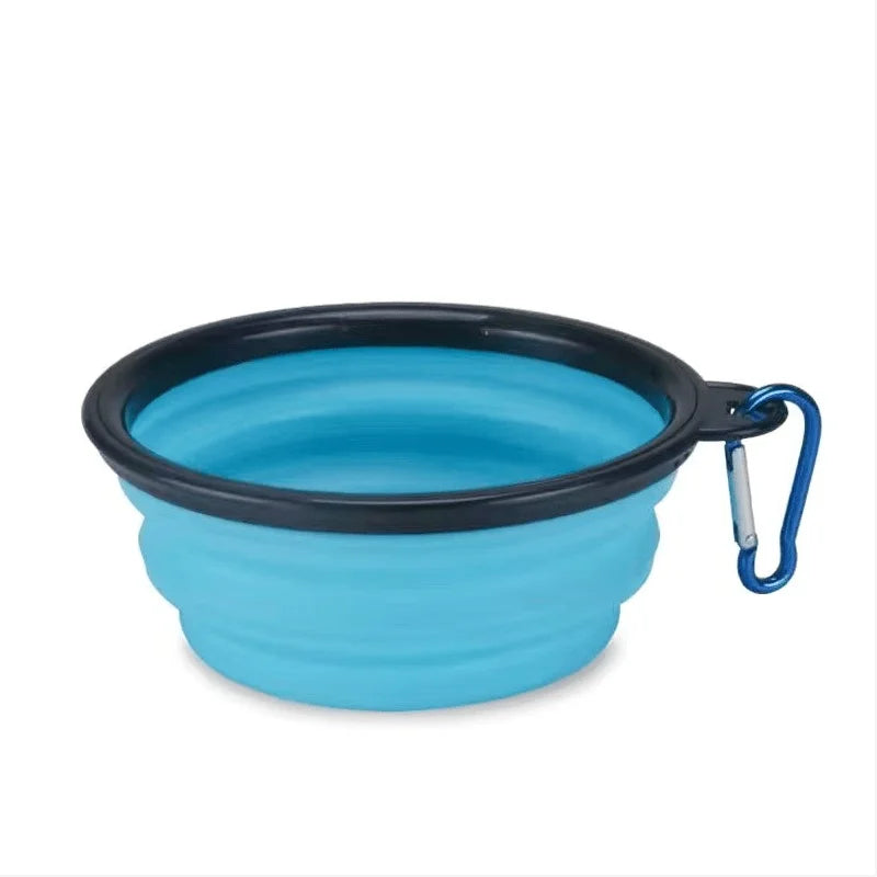Gamelle Portable pour Animaux Pliable Solide et Idéale pour les Voyages et Promenades