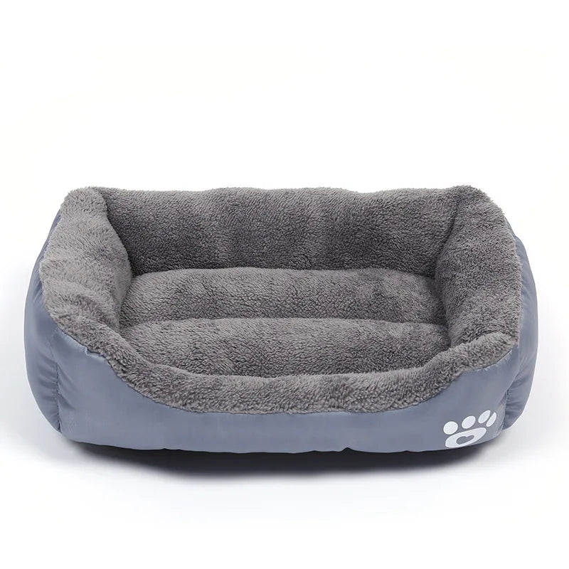 Lit en peluche pour chats et chiens ultra confort