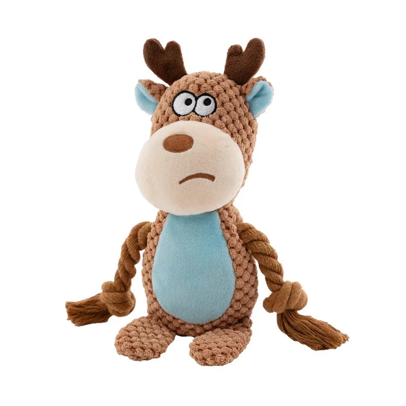 Jouet à Mâcher en Peluche pour Chiens – Résistant & Indestructible