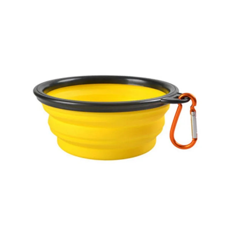 Gamelle Portable pour Animaux Pliable Solide et Idéale pour les Voyages et Promenades