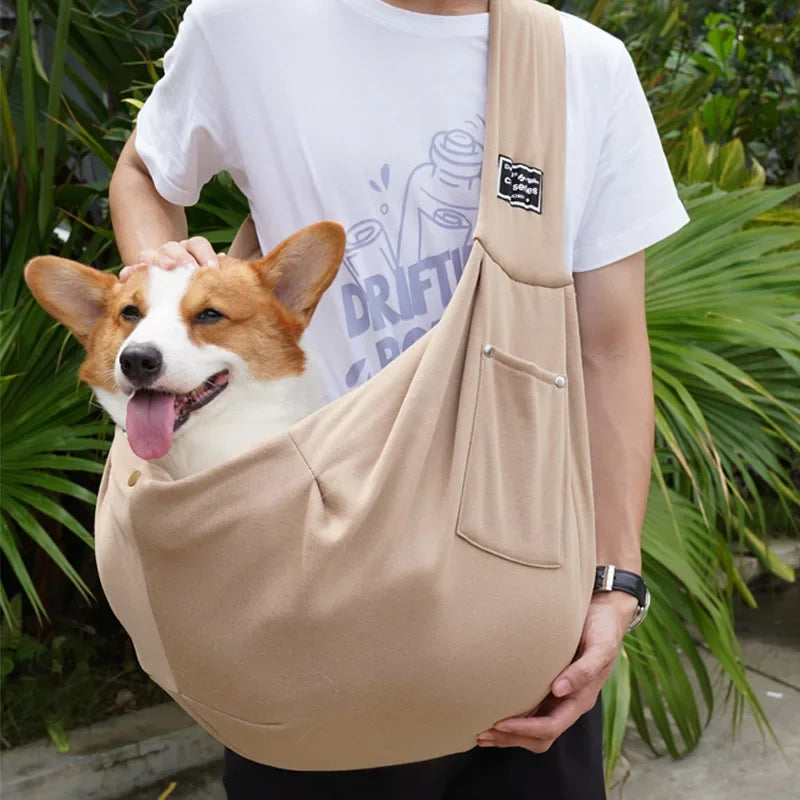 Sac Bandoulière Confort pour Animaux Transport Facile