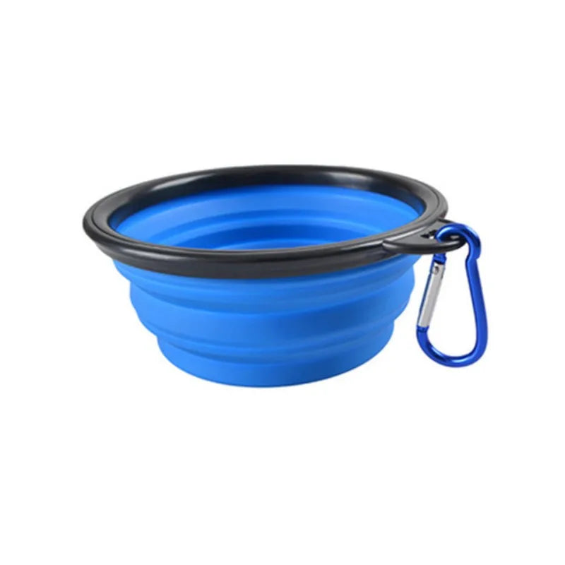 Gamelle Portable pour Animaux Pliable Solide et Idéale pour les Voyages et Promenades
