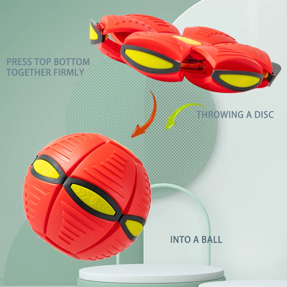 FlyBall Pro – Balle rebondissante & soucoupe