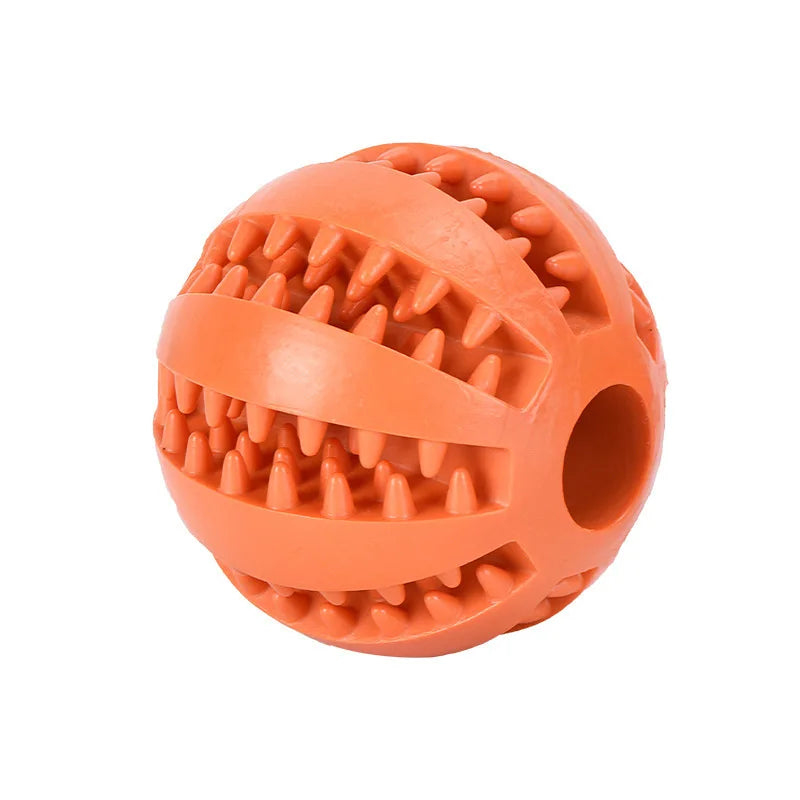Jouet pour Chien 2 en 1 – Balle à Mâcher en Silicone avec Friandises Nettoie les Dents