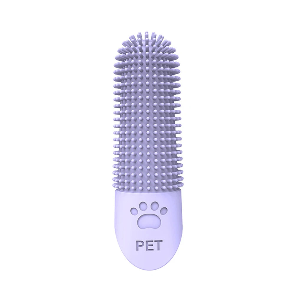 Brosse à Dents Doigts pour Animaux