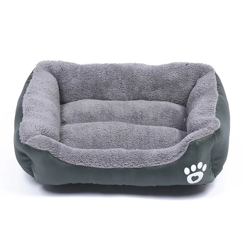 Lit en peluche pour chats et chiens ultra confort