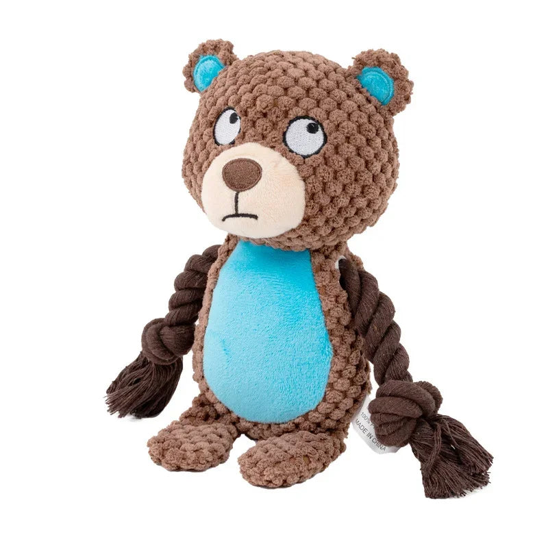 Jouet à Mâcher en Peluche pour Chiens – Résistant & Indestructible