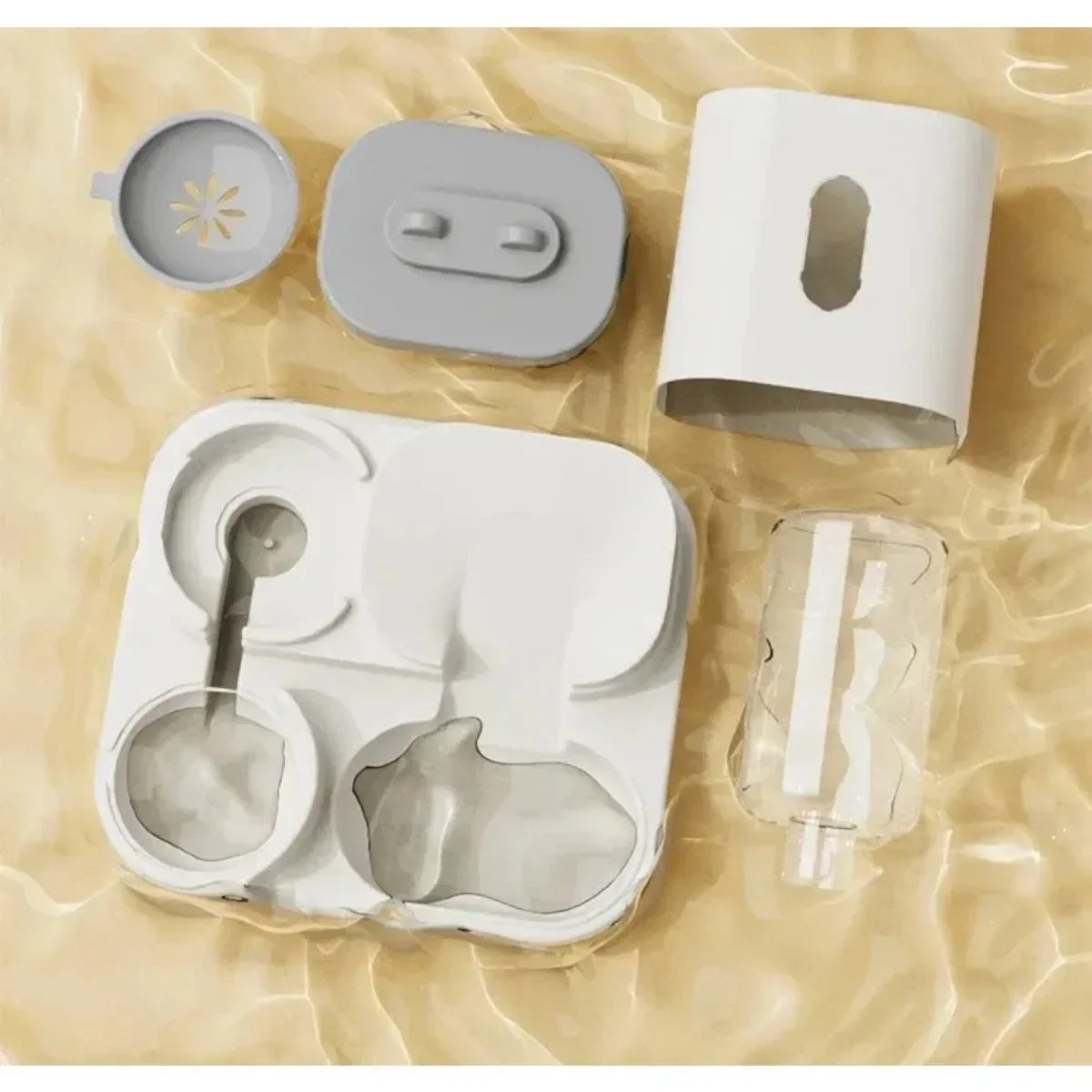 Distributeur Automatique de Nourriture & Fontaine à Eau pour Chats & Chiens
