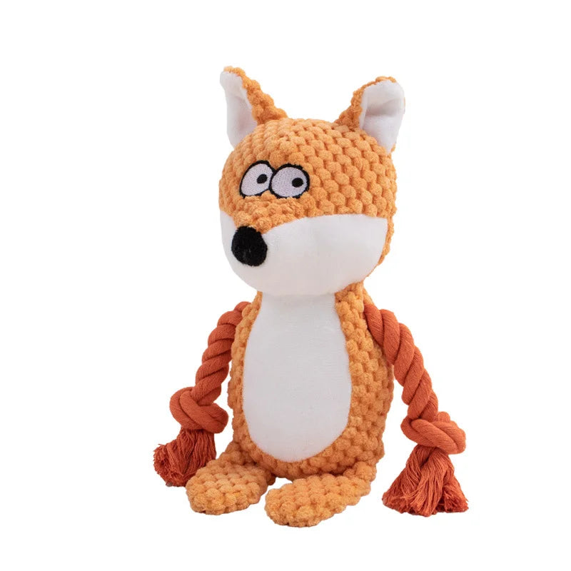 Jouet à Mâcher en Peluche pour Chiens – Résistant & Indestructible