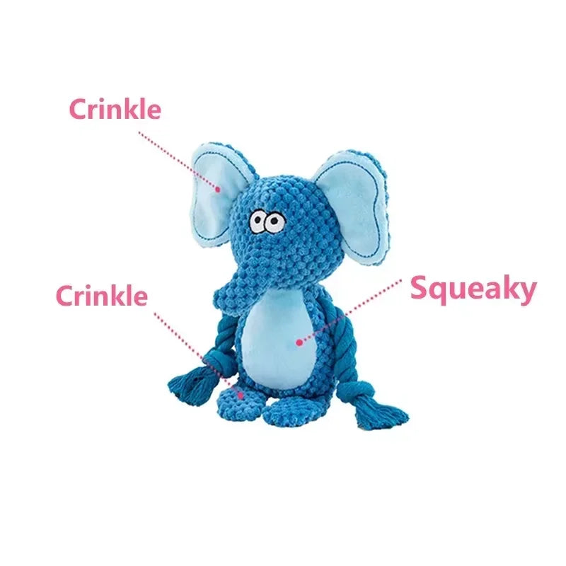 Jouet à Mâcher en Peluche pour Chiens – Résistant & Indestructible