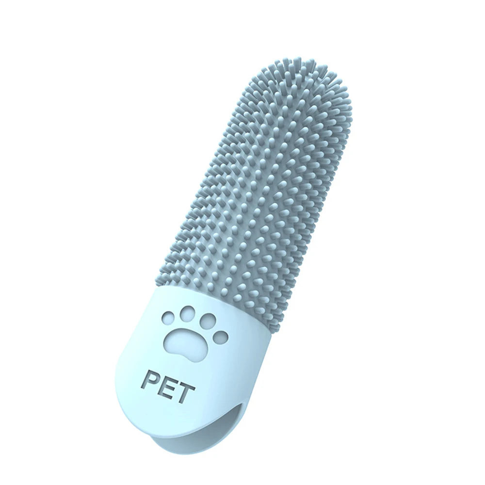 Brosse à Dents Doigts pour Animaux