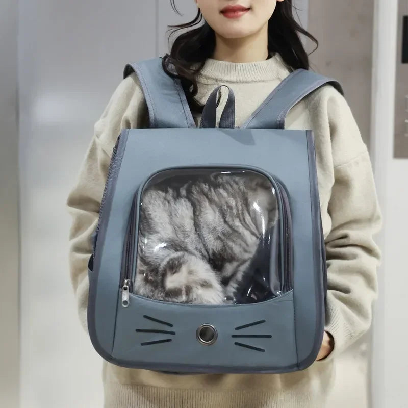 Sac de Transport Respirant pour Chats & Petits Chiens