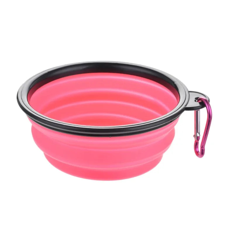 Gamelle Portable pour Animaux Pliable Solide et Idéale pour les Voyages et Promenades