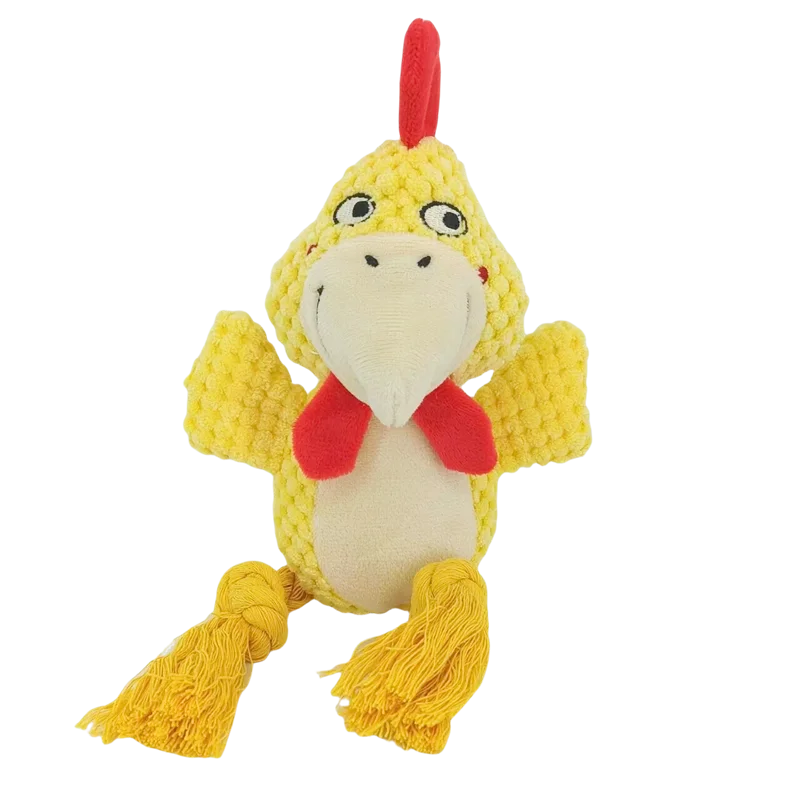 Jouet à Mâcher en Peluche pour Chiens – Résistant & Indestructible