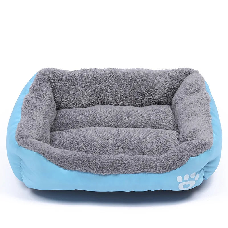 Lit en peluche pour chats et chiens ultra confort