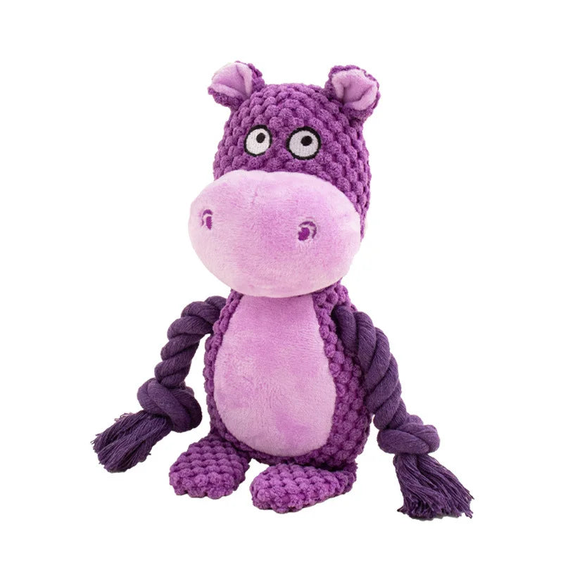 Jouet à Mâcher en Peluche pour Chiens – Résistant & Indestructible