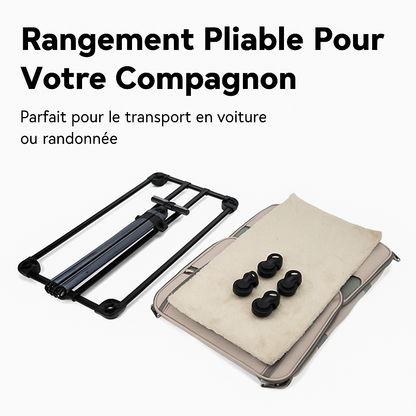 Sac de Transport à Roulettes pour Animaux Pliable