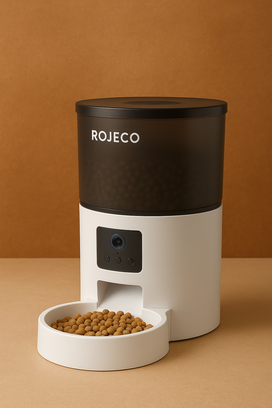 Distributeur automatique pour chat et chien avec caméra vidéo