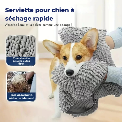 Serviette Chenille Ultra-Absorbante