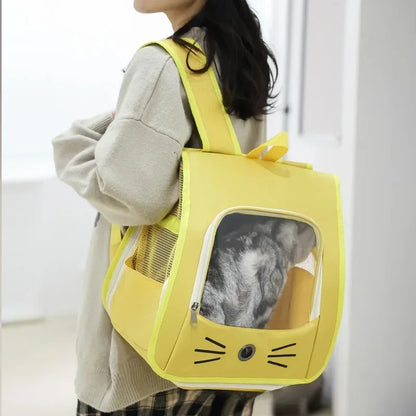 Sac de Transport Respirant pour Chats & Petits Chiens