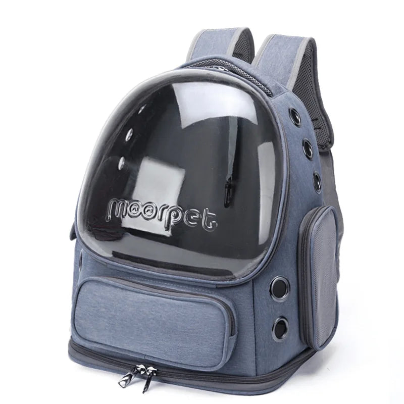 Sac à Dos Transparent de Transport pour Chat