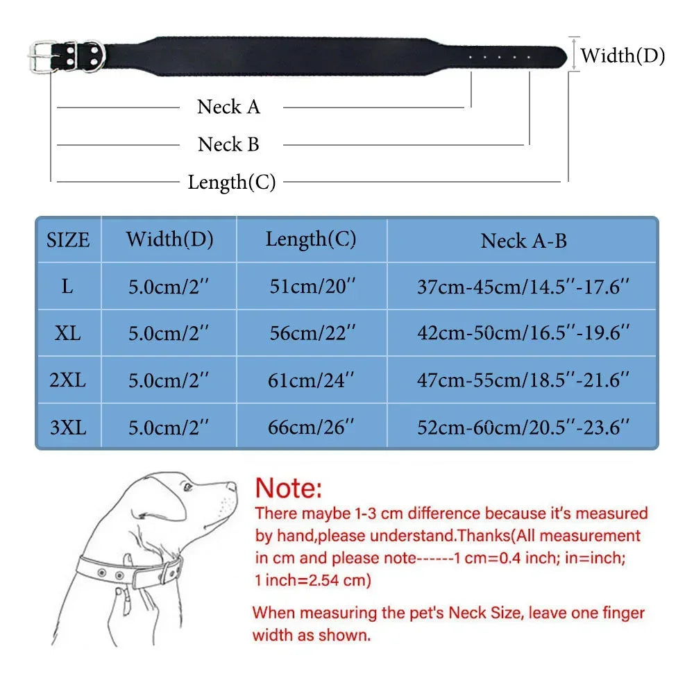 Collier Cuir Robuste - Style Clouté