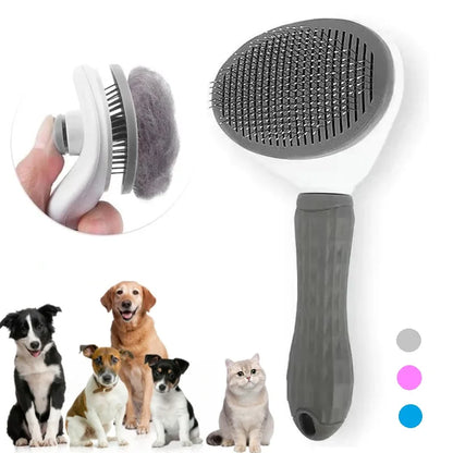 Peigne Auto-nettoyant Anti-poils pour Chats & Chiens