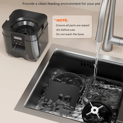 Distributeur Automatique Intelligent de Croquettes – Portions Programmées pour Chats & Chiens, Anti-Glouton et Gain de Temps !