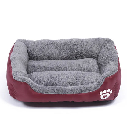 Lit en peluche pour chats et chiens ultra confort