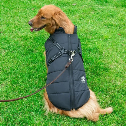 Veste Imperméable Chaude avec Harnais S-4XL
