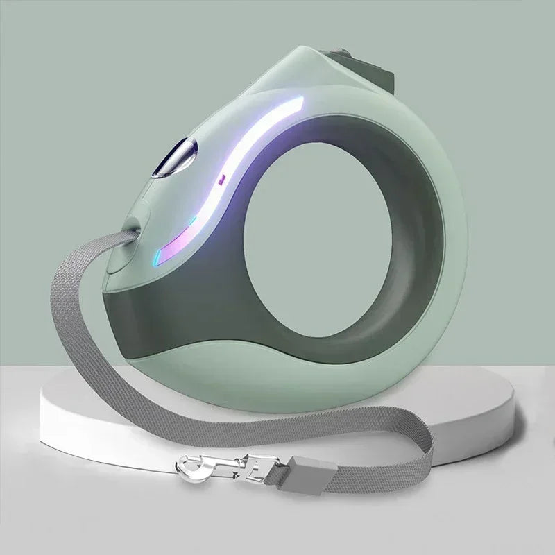 Laisse Rétractable Lumineuse Led 3m