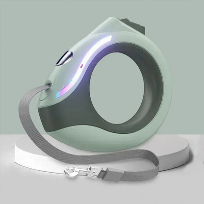 Laisse Rétractable Lumineuse Led 3m