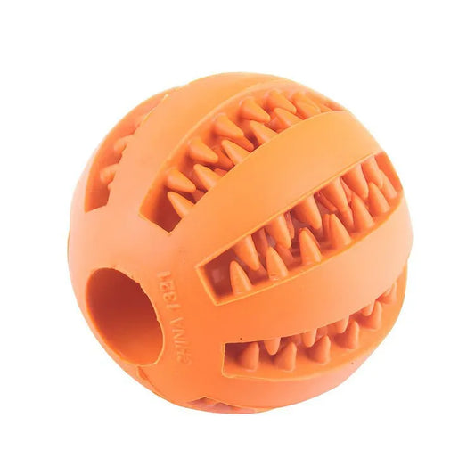 Balle Jouet 3 en 1 : Friandises, Hygiène Dentaire et Fun pour Chiens & Chiots