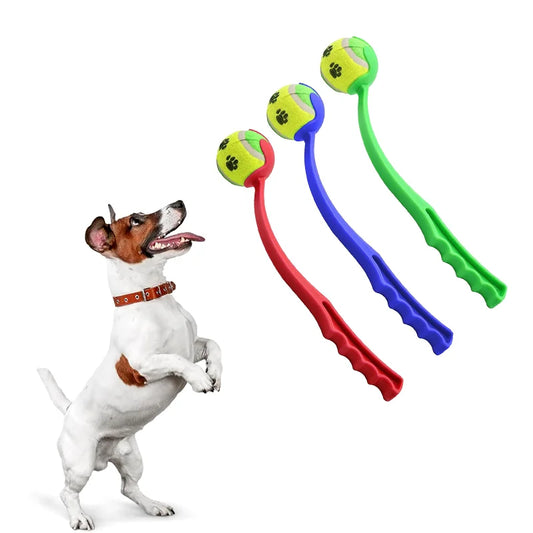 Lanceur de balle ergonomique pour chiens actifs & dressage en plein air
