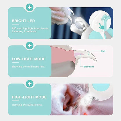 Coupe-Ongles LED Pro Sécurisé