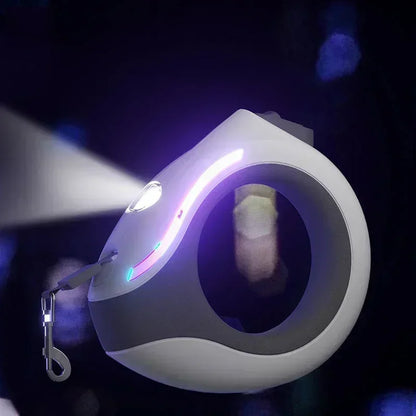 Laisse Rétractable Lumineuse Led 3m