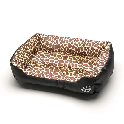 Lit en peluche pour chats et chiens ultra confort